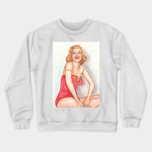 Red bathing suit Crewneck Sweatshirt